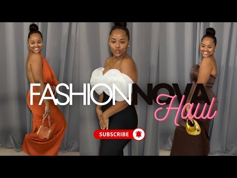 FASHION NOVA TRY ON HAUL -Wedding Guest | Classy Fashion Nova Finds (2025)