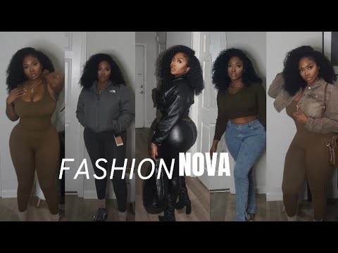FASHION NOVA TRY ON HAUL WINTER 2024 | LOOKBOOK | JUMPSUITS | JEANS | JACKETS