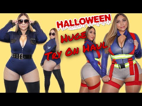 FashionNova curve Halloween Try on Haul 2020