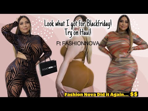 #fashionnova  Nova Did it Again…$$$ The best FN Black Friday Try on Haul !