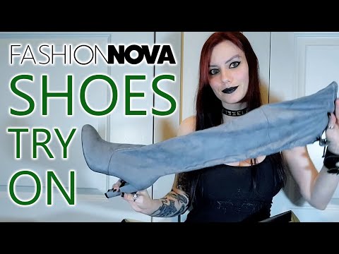 FashionNova Shoes Try On!