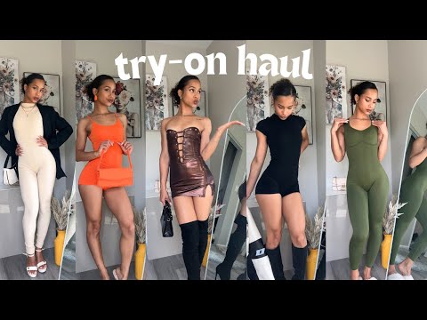 FASHIONNOVA TRYON HAUL***SEXY BODYSUITS and DRESSES!!#tryonhaul2024 #fashion #fashionnova