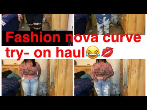 Fashionova  Denim Curve Try on haul ☺️