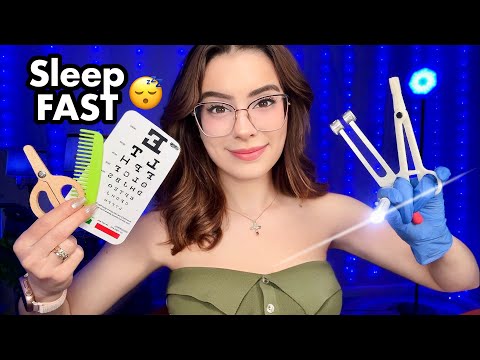 FASTEST ASMR Medical, Cranial Nerve, Haircut, Chiropractor, TSA Check, Makeup Roleplays ✨