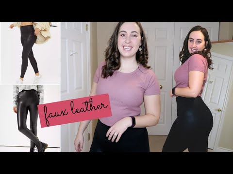 Faux Leather Leggings, Dresses, and Crops | AE F/W Edit