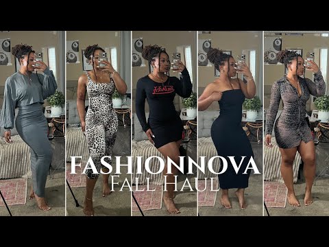 FEMININE FALL FASHIONNOVA HAUL | davinaj