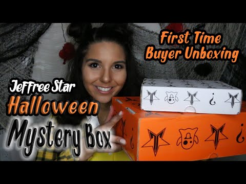 First Jeffree Star Purchase EVER | Halloween Mystery Box Unboxing