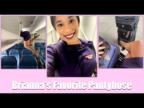 Flight Attendant @briannachrstine Favorite Pantyhose | Cute KR & Friends Ep 11