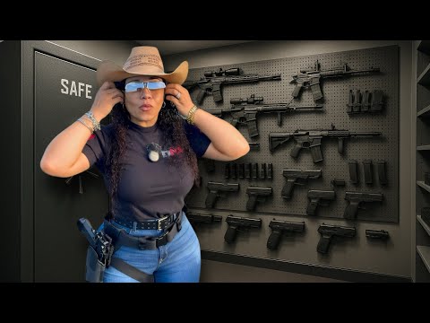 Florida’s Most Dangerous Woman Shows Off Her Arsenal | IWI Gun Collection👀