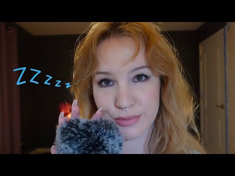 Fluffy mic kisses, positive affirmations, & plucking the negativity | Sleep ASMR