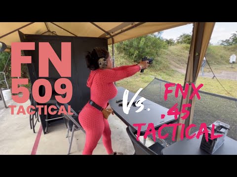 FN 509 Tactical & FNX 45 Tactical Shooting Steel @Okeechobee Shooting Sports