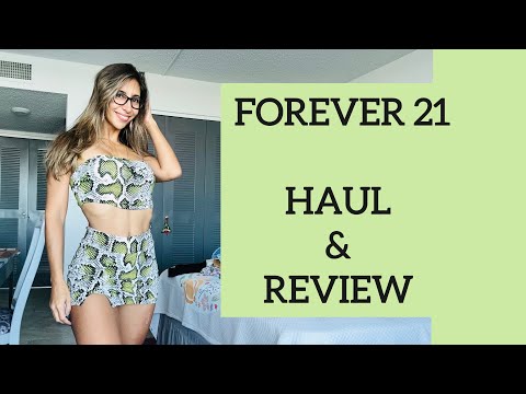 Forever 21 Try-on, Haul and Review