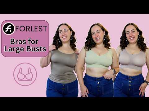 FORLEST Bra Review | High Support Bras for Large Busts