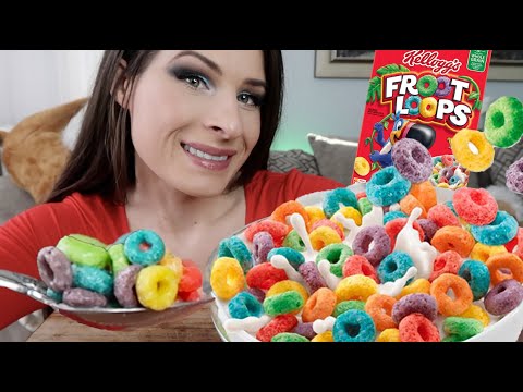 Froot Loops Mukbang 🐦 Eat #WithMe