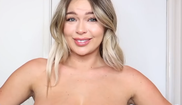 Watermelon Bikini Barely Covers Cassidy Coles