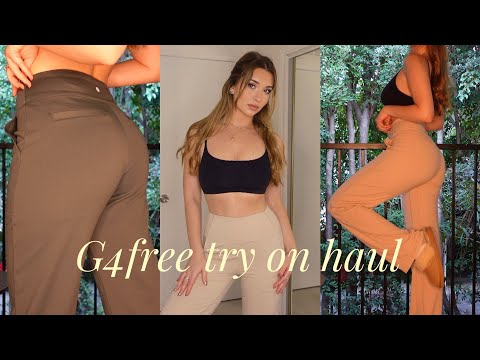 G4free pants and tops try on haul