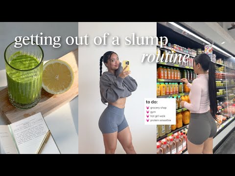 get back into routine with me 🌱 life reset after burnout, workout, healthy habits & self discipline