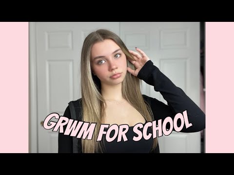 GET READY WITH ME FOR SCHOOL~Skincare, Makeup, Outfit~