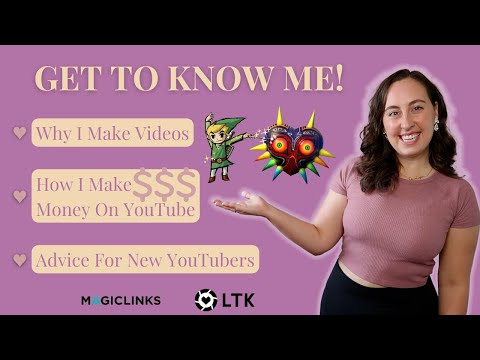 Get To Know Me, How I Make Money on YouTube, + Advice for New YouTubers!