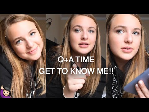 GET TO KNOW ME | Q&A TIME!!