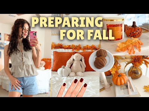 Getting Ready for Fall 2025 | Cozy + Aesthetic Vibes🍂🎃👜