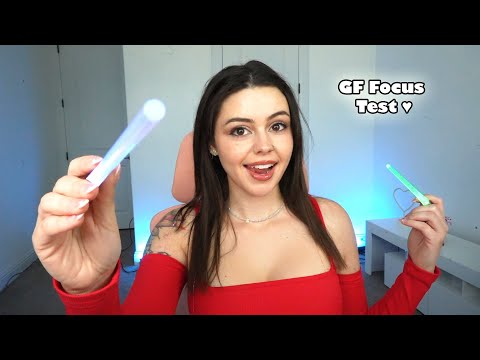 GF ASMR Focus Test | Personal Attention & Eye Contact