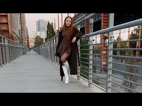 GLAMOUR MODELING EDITORIAL: SEXY Pantyhose, Stockings, Tights, High Heels, Mini Skirt Dress ,Collant