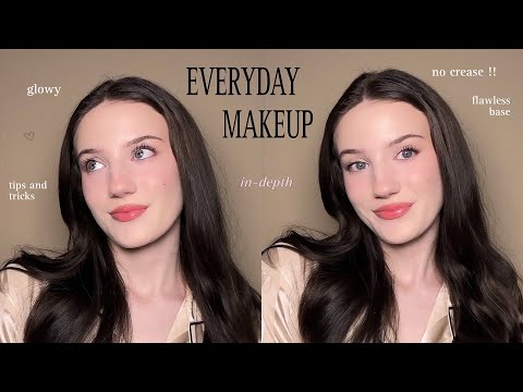 GLOWY MAKEUP ROUTINE 🎀 in-depth tutorial, flawless base & all my makeup tips