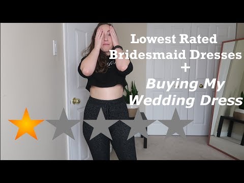 Going To The Worst Rated Bridesmaid Dress Store + Buying My Wedding Dress