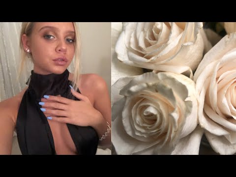 GRWM for college date party