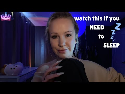 Guaranteed for SLEEP: thunderstorm, hand movements, & dark background ⛈️💤   | Sleep ASMR