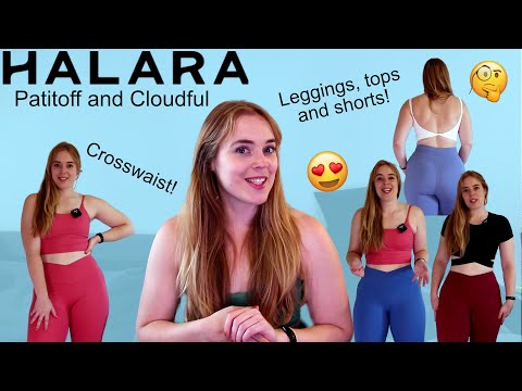 HALARA ACTIVEWEAR TRY ON HAUL | Patitoff VS Cloudful