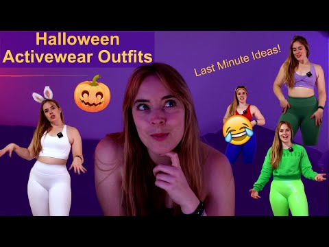 Halloween Activewear Outfits | Last Minute Costume Ideas!