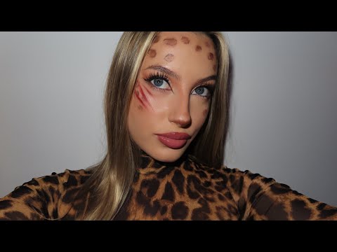 HALLOWEEN MAKEUP LOOK 🐆🐆