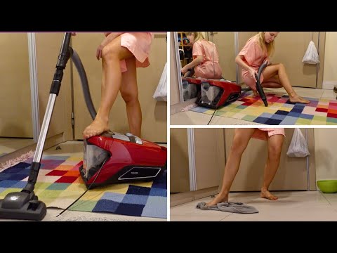Hallway Clean Reset | Relaxing Vacuum Sounds & Testing Floor-Mopping Methods