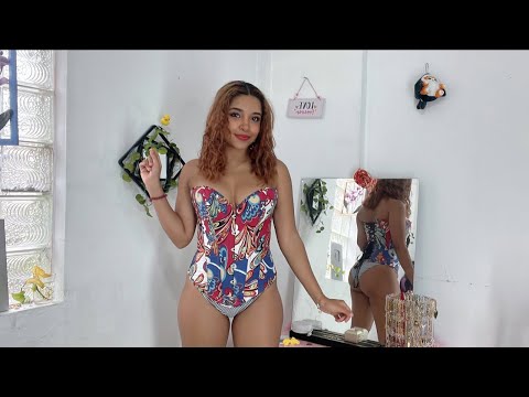 Haul corset try on
