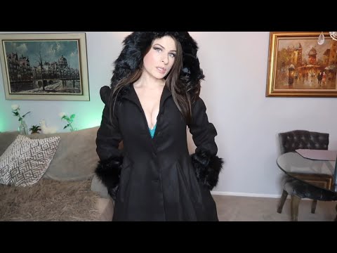 Hell Bunny Elvira Coat Try On
