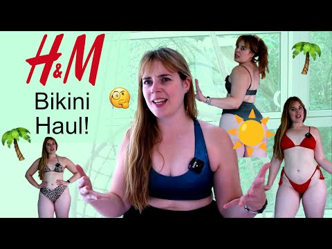 H&M Has Improved Their Swimwear Game?! | Huge Bikini Haul! | Perfect For Curves?!