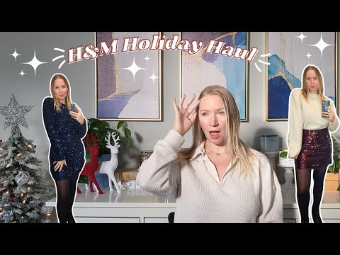 H&M HOLIDAY TRY-ON HAUL
