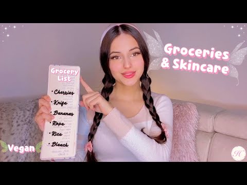 Holly Goes Grocery Shopping 　 ༺ + Skincare ༻