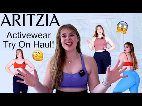 Honest Aritzia Activewear Try On Haul | Golden/TNA Leggings & Sports Bras! | Canadian Acivewear