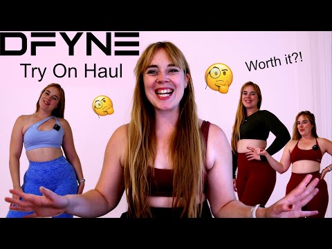 Honest DFYNE Activewear Try On Haul | Best For Your Glutes?! | Everything You Need To Know!