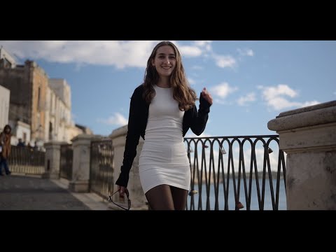 HOSIERY CINEMATIC GLAMOUR FASHION FILM In Sicily : Pantyhose, Tights, Collant  (4K)