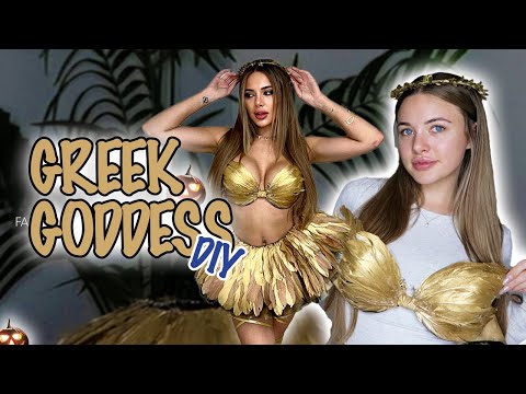 how I made my GREEK GODDESS costume! diy | Kendra Rowe