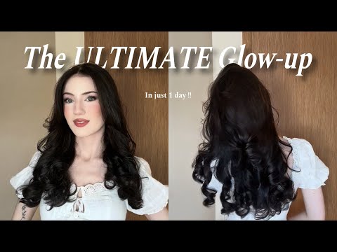 how to get the ULTIMATE 24h Glow-up *at home* ✨