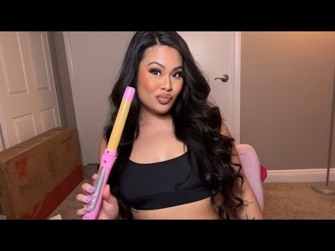 How to Get Voluminous Curls with the Barbie x CHI Hair Wand | Easy At-Home Glam Curls