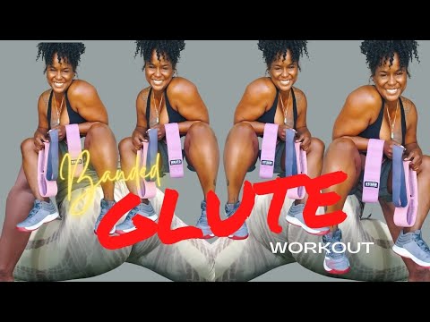 HOW TO GROW YOUR GLUTES WITH RESISTANCE BANDS – BANDED WORKOUT – DID IT WORK????