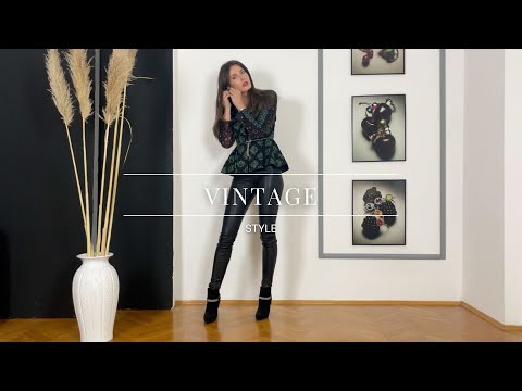 How to Look Modern in Vintage and Second Hand