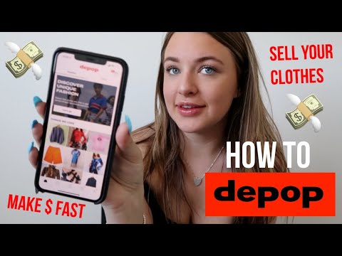 how to make extra money FAST!!!! sell anything easily with DEPOP