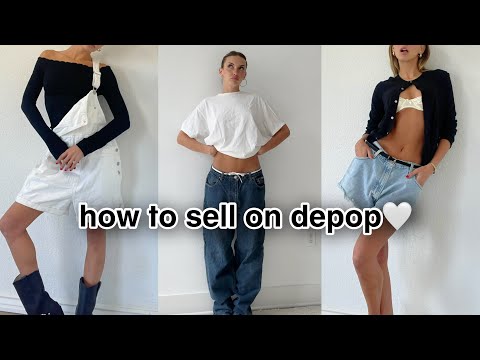 how to sell on depop⋆𐙚₊˚⊹♡ (depop shipping, selling tips, supplies, what i sold & for how much$$$)